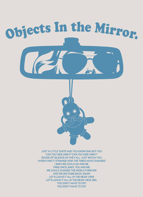 Objects In The Mirror - Blu-Charlie Designs