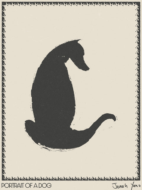 Portrait of a Dog - Blu-Charlie Designs