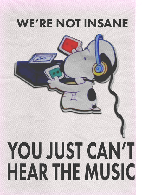 Can't Hear the Music - Blu-Charlie Designs