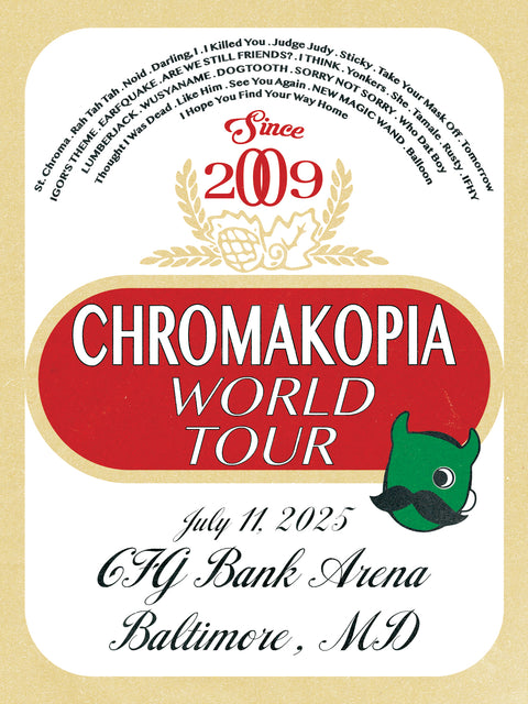 Chromakopia Baltimore - Blu-Charlie Designs