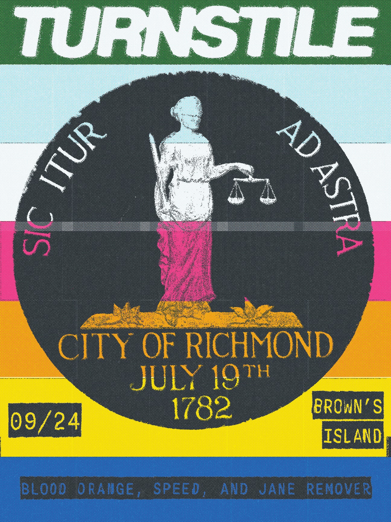 Turnstile Richmond - Blu-Charlie Designs