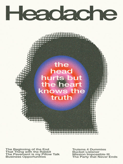 The Head Hurts But The Heart Knows The Truth - Blu-Charlie Designs
