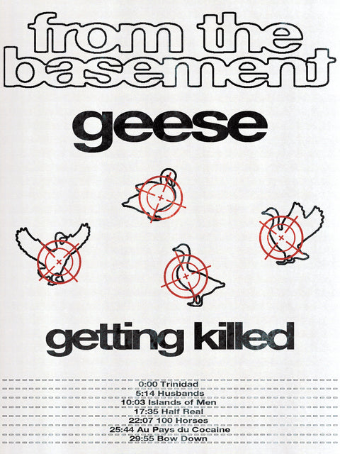 Geese From The Basement - Blu-Charlie Designs